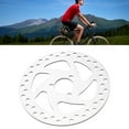 thumbnail image 1 of Bike Disc Brake Rotor, Wet Environment Adaptable, Stable Performance, 140mm Diameter, Suitable for Mountain Bikes and Road Bikes, 1 of 8
