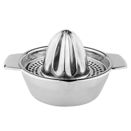 

wendunide Stainless Steel Lemon Orange Squeezer Juicer Hand Manual Press Kitchen Silver