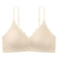 thumbnail image 5 of Sngxgn Women's Lace Bra Full Figure Zoned-In S upport Bra(Beige,XXL), 5 of 5