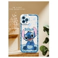 thumbnail image 1 of Funda de silicona para teléfono móvil, carcasa de Disney Stitch para iPhone 14, 13, 12, mini, 11 pro, xs, max, X, XR, 7 PLUS, SE 2020, regalo de pareja, 1 of 4