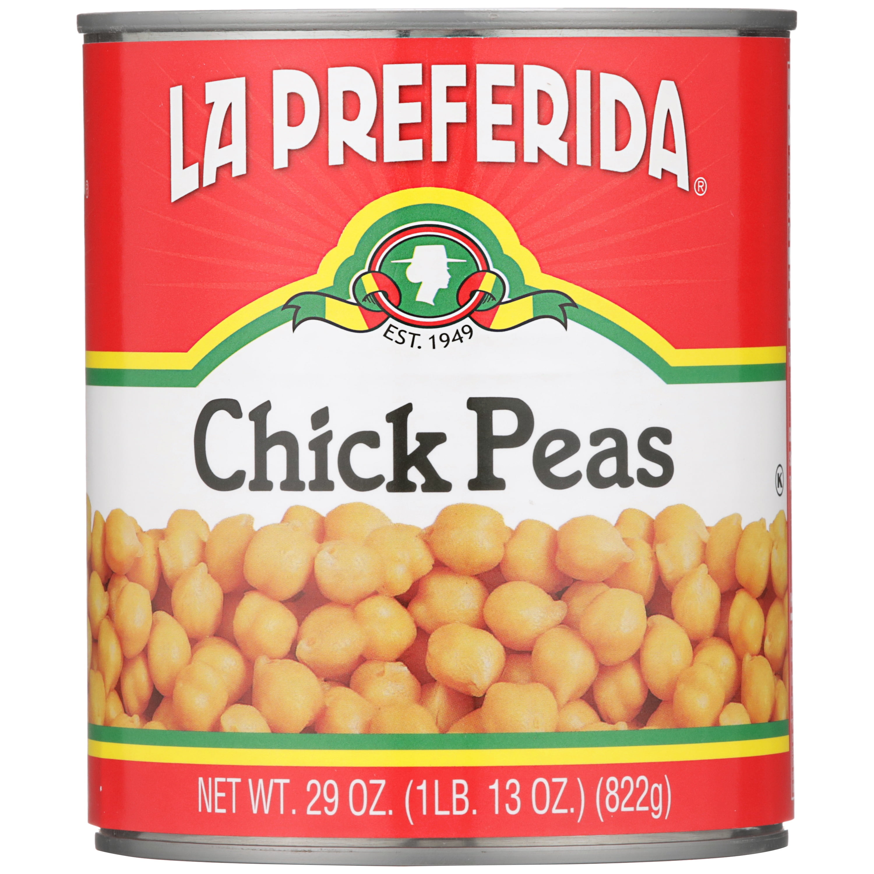 La Preferida Garbanzos, Canned Vegetables, 29 oz