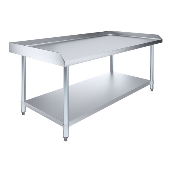 AmGood 30" x 60" Stainless Steel Equipment Stand | Height: 24" | Commercial Heavy Duty Grill Table