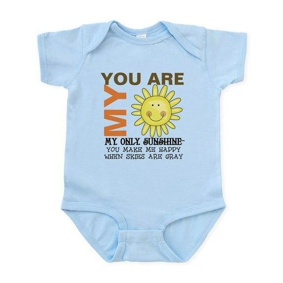 CafePress - You Are My Sunshine Infant Bodysuit - Baby Light Bodysuit, Size Newborn - 24 Months