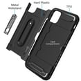 thumbnail image 5 of CoverON Apple iPhone 11 Pro Max Case with Kickstand and Credit Card Holder Slot - Zipp Series - Heavy Duty Hybrid Phone Cover, 5 of 8