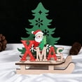 thumbnail image 2 of Gymnture christmas DIY Santa Claus 3D Wooden Puzzle Christmas Decoration (11.5 x 5.5 x 11cm), 2 of 10