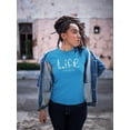 thumbnail image 2 of Life Is Beggining Daisies T-Shirt Women -Image by Shutterstock, Female 5X-Large, 2 of 4