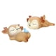 thumbnail image 2 of 2 adorables figuras decorativas en miniatura de resina de cervatillos durmiendo estilo 1 4, 2 of 4