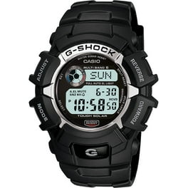 Free Shipping Casio Men s G Shock Solar Powered Black Resin Sport Watch Walmart