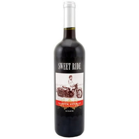 Sweet Ride Red Muscadine Wine, 750mL