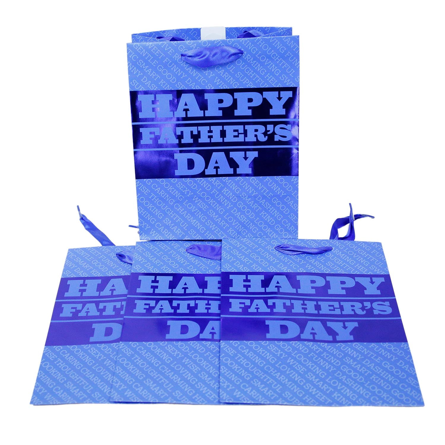 Bulk buys Small Blue Father's Day Gift Bag