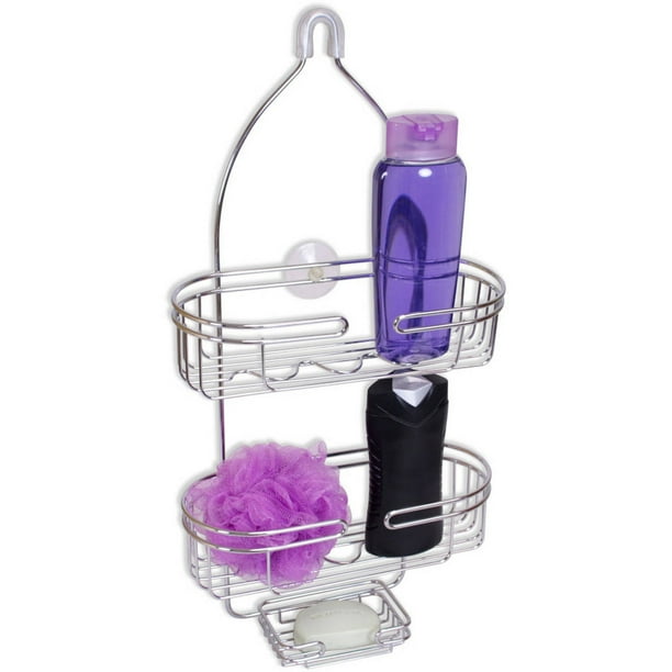 Home Basics Chrome Shower Caddy