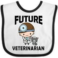 thumbnail image 3 of Inktastic Vet Future Veterinarian Boys Baby Bib, 3 of 4