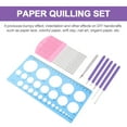 8 Pcs PaperRolling Pen Tool Set Quilling Fringer Happy Craft Quilling