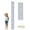 Gray, variant on Morxy Canvas Growth Chart for Kids - Unisex Kids Room Wall Decor - Measuring Height Chart- Wall Tape with Height Chart for Kids (plain dark green)