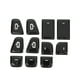thumbnail image 1 of 11 pegatinas para interruptor de elevación de ventana, reposabrazos de puerta, botón de elevación de vidrio, cubierta embellecedora de repuesto para Tesla Modle Y Model 3 2017 a 2021, 1 of 5