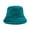 Green, variant on JeashCHAT Winter Warm Plush Fuzzy Bucket Hat for Women Teen Girls, Solid Color Faux Fur Fisherman Hat Outdoor Thick Wool Fisherman Cap for Casual, Trips