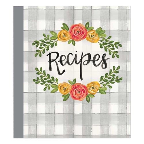 Brownlow Gifts Recipe Binder Floral