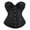 Black, variant on Corset for Women Overbust Bustier Top Basque Gothic Plus Size Black Renaissance (Pink, XS)