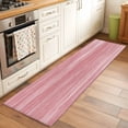 thumbnail image 2 of Pink 2'x6' Runner Rugs for Hallway Kitchen Bedside Non Slip Washable, Vintage Modern Abstract Art Ombre Entryway Rug Runners with Rubber Backing, Long Carpet Runner for Laundry Room, 2 of 8