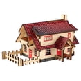 thumbnail image 1 of 3D Wooden Puzzle Educational DIY Building Model Toy for Children and Students Learning Activity, 1 of 4