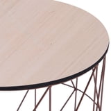 vidaXL Coffee Table Round End Table Side Sofa Table Living Room ...
