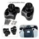 thumbnail image 3 of Black 1In Handlebar 1 1/2In Risers for Harley Dyna Softail Sportster XL 883 1200, 3 of 5