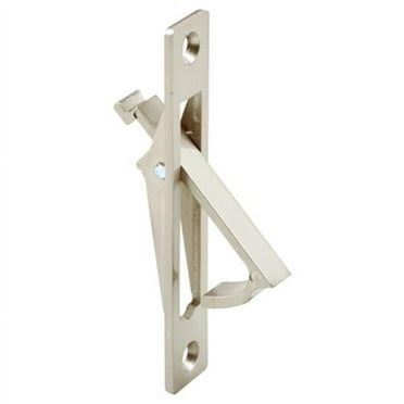 Slide-Co 164162 Pocket Door Mortise Pull, Satin Nickel