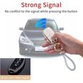 thumbnail image 3 of HSHDLDF pour Kia Housse de Porte-Clés, Étui de Clé Compatible avec Kia Forte Koup Optima Rio Sedona Sorento Soul EV Sportage NIRO Forte Télécommande Intelligente Protecteur de Clé, 3 of 6