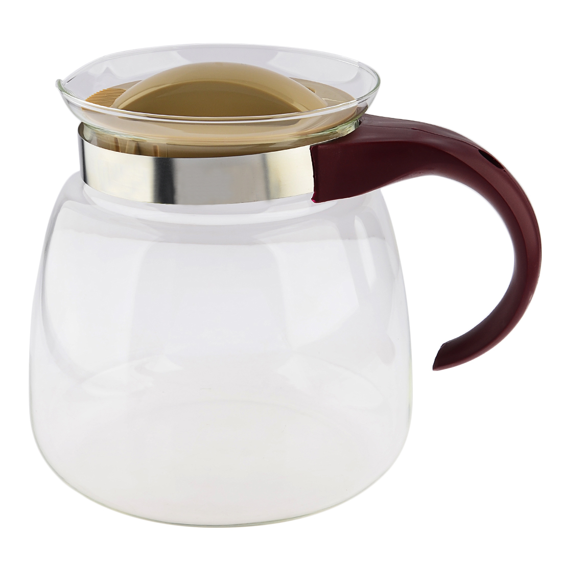 1850ML Heatresistant Gas & Electric Stoves Glass Kettle