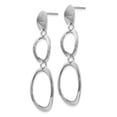 thumbnail image 1 of Leslie's Sterling Silver Polished Post Dangle Earrings VA32, 1 of 2