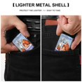 thumbnail image 3 of La dama y el vagabundo-theme Copper Metal Lighter Shell, Premium Replacement Refillable Lighter Case with Durable Metal Construction, Compatible with Zippo and Most Standard Lighter Models, 3 of 6