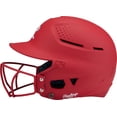 thumbnail image 4 of Casque de Softball Rawlings Série RX2 Senior Écarlate, 4 of 7