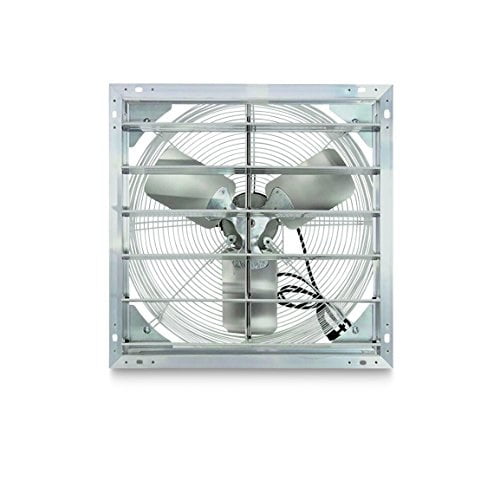 hessaire 12" shutter fan