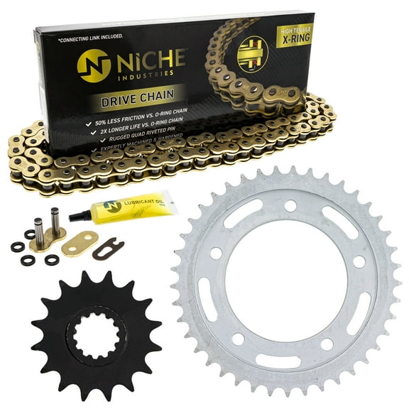 Niche Sprocket Chain Set for Yamaha YZF-R1 16/41T 525 X-Ring Motorcycle MK1004919