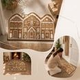 thumbnail image 5 of Gingerbread House Christmas Bathroom Rug, Non Slip Absorbent Xmas Bath Mat, Farmhouse Gingerbread Christmas Bathroom Decor for Bathtub Bedroom Shower, 16" x 24", 5 of 7