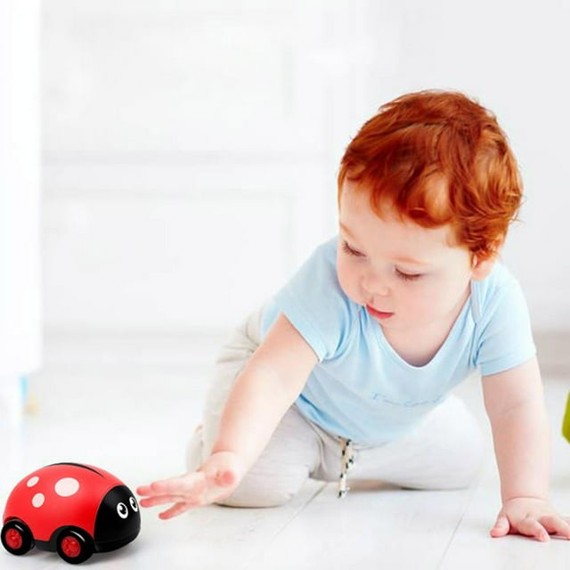 Grande Économie, HWRETIE Voiture à Double Rétrofriction, Voiture de Crash, Jouet pour Enfants de Simulation d'Insectes