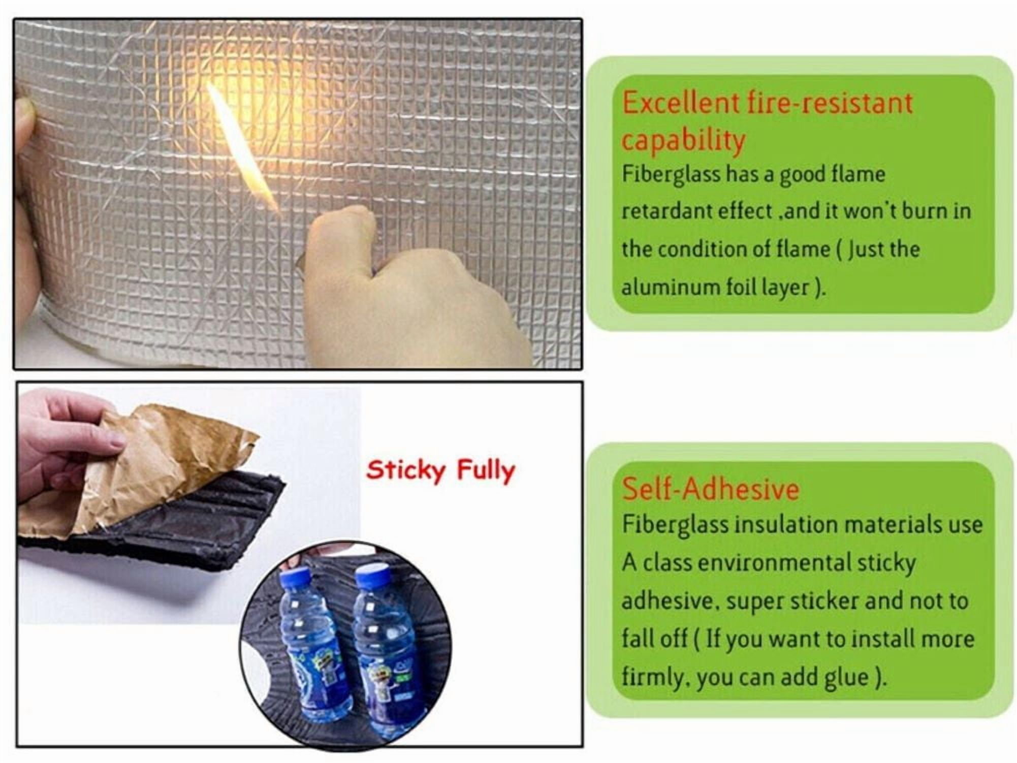 GARAGE DOOR REFLECTIVE INSULATION KIT PEEL AND STICK: 32 PANEL (21 X 5')(6MM R8)