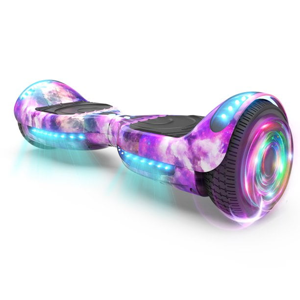 SOUTHERN-WOLF Hoverboards 6.5 Inches with Hoverkart with LED Lights and Bluetooth Speaker