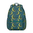 thumbnail image 1 of Artistic Cat Print Student School Backpack with Minimalist Cat Design and Geometric Cat Pattern Abstract Design Book Bag, 1 of 6
