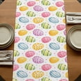 thumbnail image 5 of Table Runners 72 Inches Long Dress Scarves, Colorful Eggs Easter Farmhouse Kitchen Table Runner, Coffee Tablerunners, Farmhouse Modern Art 14x72 Inch, 5 of 9
