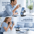 thumbnail image 7 of Magnetic Wireless Charging Station: 2026 Upgraded 3 in 1 Charging Stand for iPhone 17 16 15 14 13 12 Pro Max Plus Watch & AirPods, Foldable Wireless Charger with Light for Desk, 7 of 7