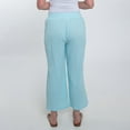 thumbnail image 4 of Elsie & Zoey Monroe Cotton Gauze Wide Leg Cropped Drawstring Pant for Women, 4 of 5