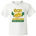 thumbnail image 3 of Inktastic Nacho Average Godson with Nachos and Cacti Youth T-Shirt, 3 of 5