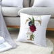 thumbnail image 3 of Funda De Cojín Con Letras En Relieve Doradas Y Decoración Con Iniciales De Rosas Decoración Del Hogar Para Primavera/Verano Regalo Para El Día De La Madre, 3 of 4