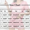 thumbnail image 4 of TAGOLD Womens Pajama Set Round Neck Short Sleeve Soft Breathable Summer Casual Elastic Waist Lightweight Shorts Loungewear Set, 4 of 5