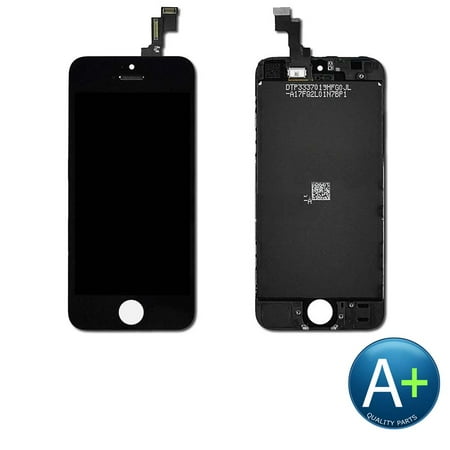 Iphone 4 Digitizer Touch Screen Digitizer and LCD for Apple iPhone 5C Black (A1456, A1507, A1526, A1529, A1532) ()