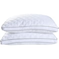 thumbnail image 5 of Gusseted Pillow Set of 2 Bed Pillows Neck Support Side & Back Sleepers Pillows, 5 of 17