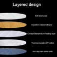 thumbnail image 3 of Pet Heating Pad Electric Mattress Blanket Constant Heating Soft Warm Bed 15inch In Diameter Round Heated Mat With Chew Resistant, 3 of 5
