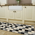 thumbnail image 3 of Ottomanson Non-Slip Hallway Runner Rug 20" x 59" Perfect for High Traffic Areas, Gray, 3 of 9