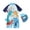 Blue, variant on Boys Swimwear Set Casual S Adorable Dinosaur for 1 6 Years Boys Summer Clothes,Dark Blue,5-6 Years
